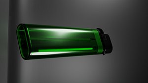 3D model Lighter detailed High Poly