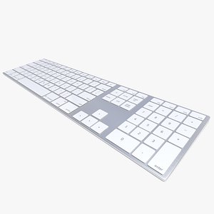 Wireless Apple Keyboard with Numeric Keypad