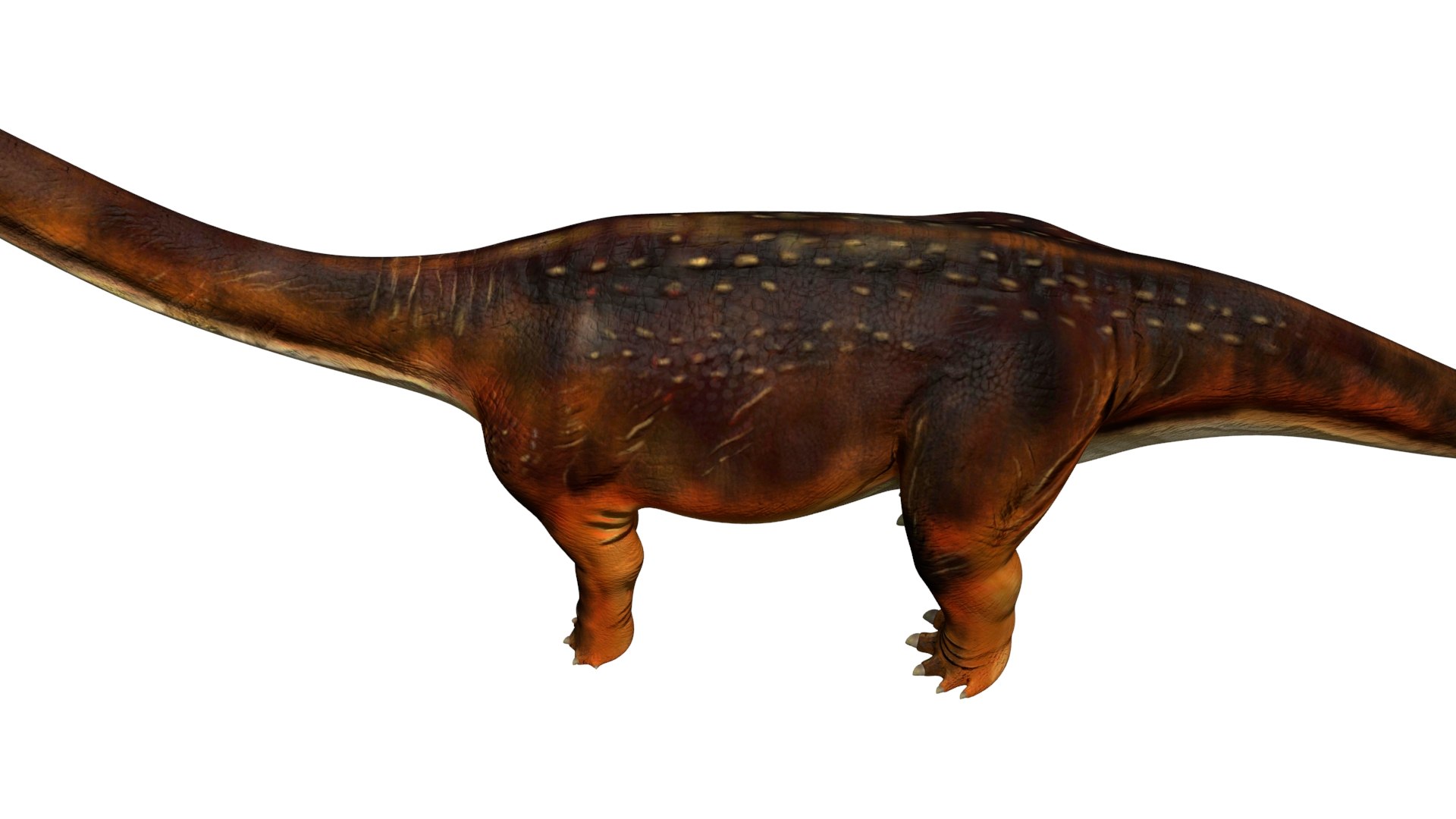 3D Model Omeisaurus Dinosaur Jurassic Animal - TurboSquid 2349707