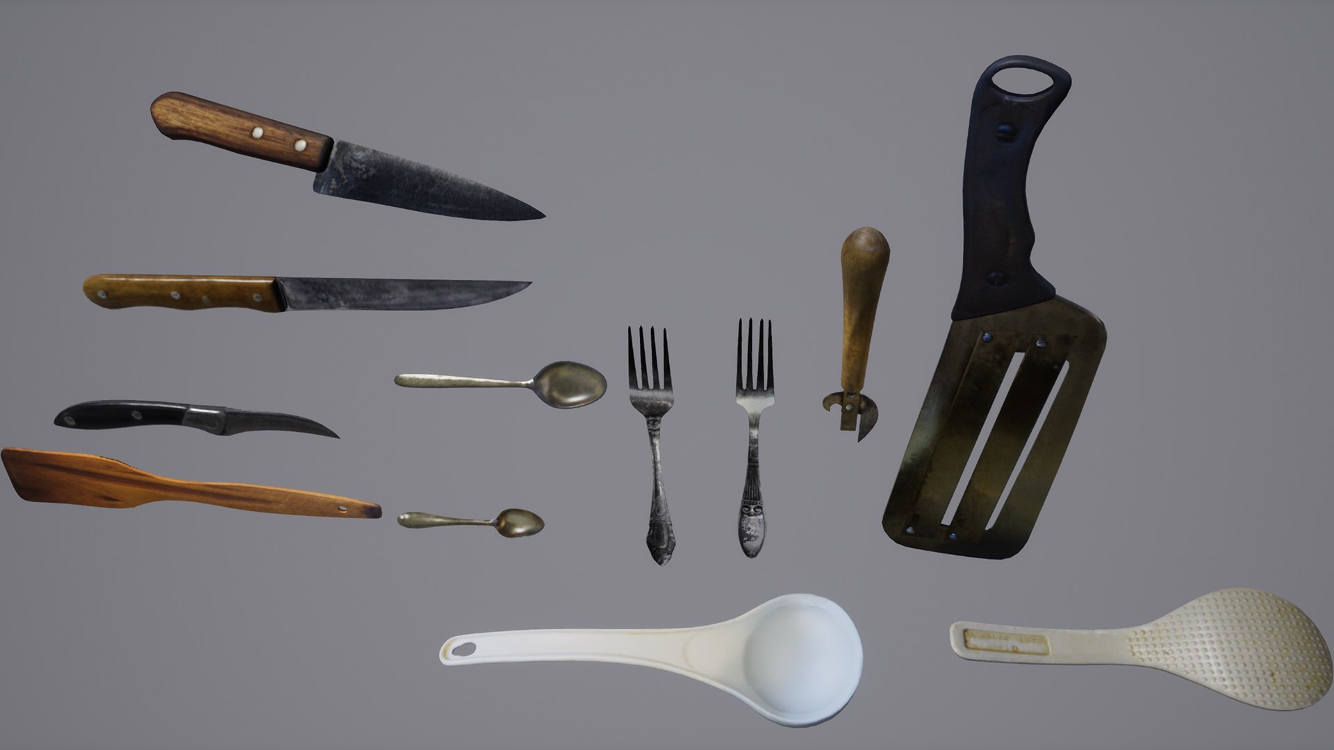 3D model Kitchen items pack - TurboSquid 1744620