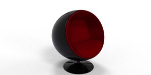 3D ball chair model
