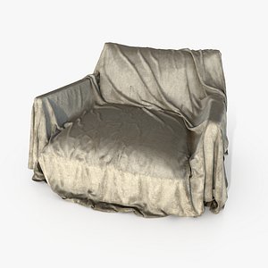 Dirty Covered Armchair Big model