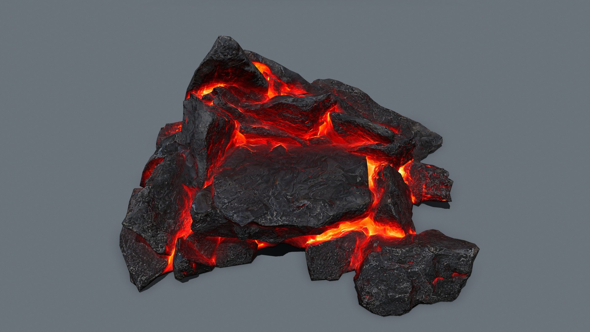 3D Lava Rocks - TurboSquid 2195443