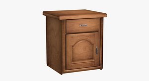 Bedside Table 3D