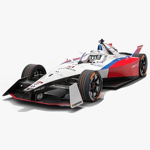 3D Andretti Global Formula E 2024 Gen3 Race Car model