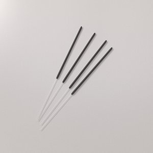 3D model sparkler firework v2