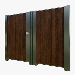 3D Metallic Gate model