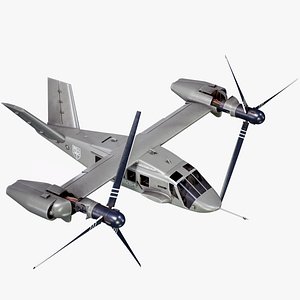 Rigged Bell V-280 Valor Tiltrotor PBR