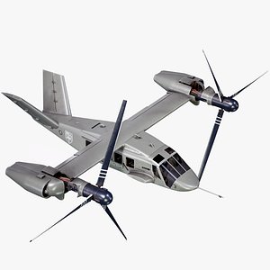 Rigged Bell V-280 Valor Tiltrotor PBR