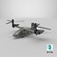 Bell V-280 Valor Tiltrotor Rigged PBR 3D