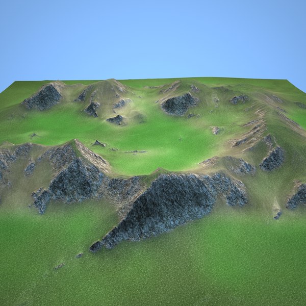 3d model terrain