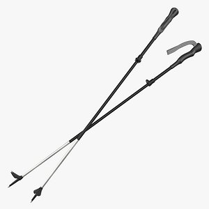 3ds max hiking poles generic