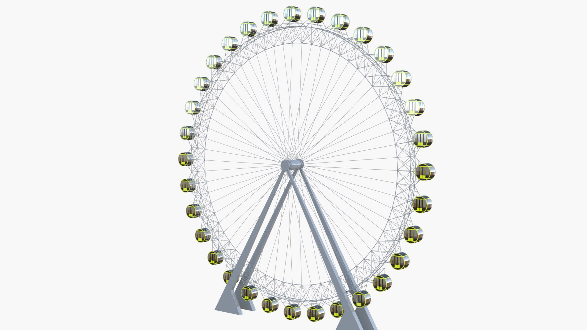 3D Ferris Wheel - TurboSquid 1787677