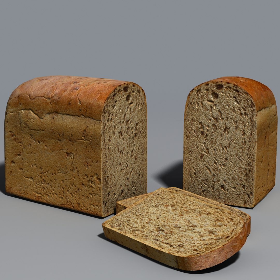 3d Model Of Loaf Loaf002