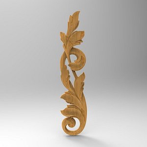 3d model decor element stl cnc