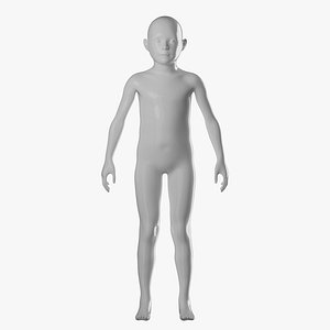 Child Mannequin 3D