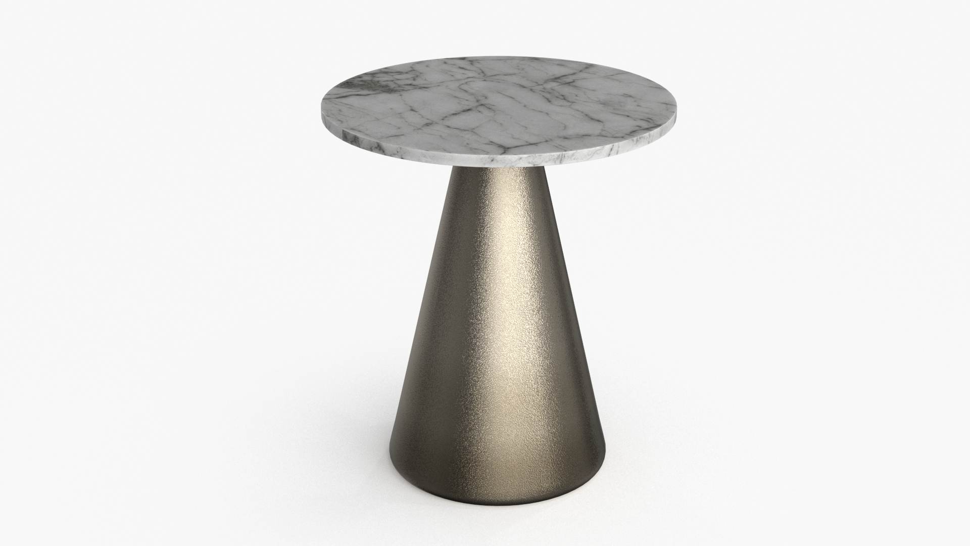 Side Table Metallic 3D Model - TurboSquid 2286153
