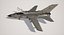 3D model Rigged Panavia Tornado