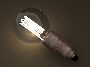 Eco-filament Globe shaped bulb lamp