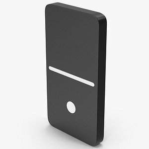 Domino 0x1 Black 3D model