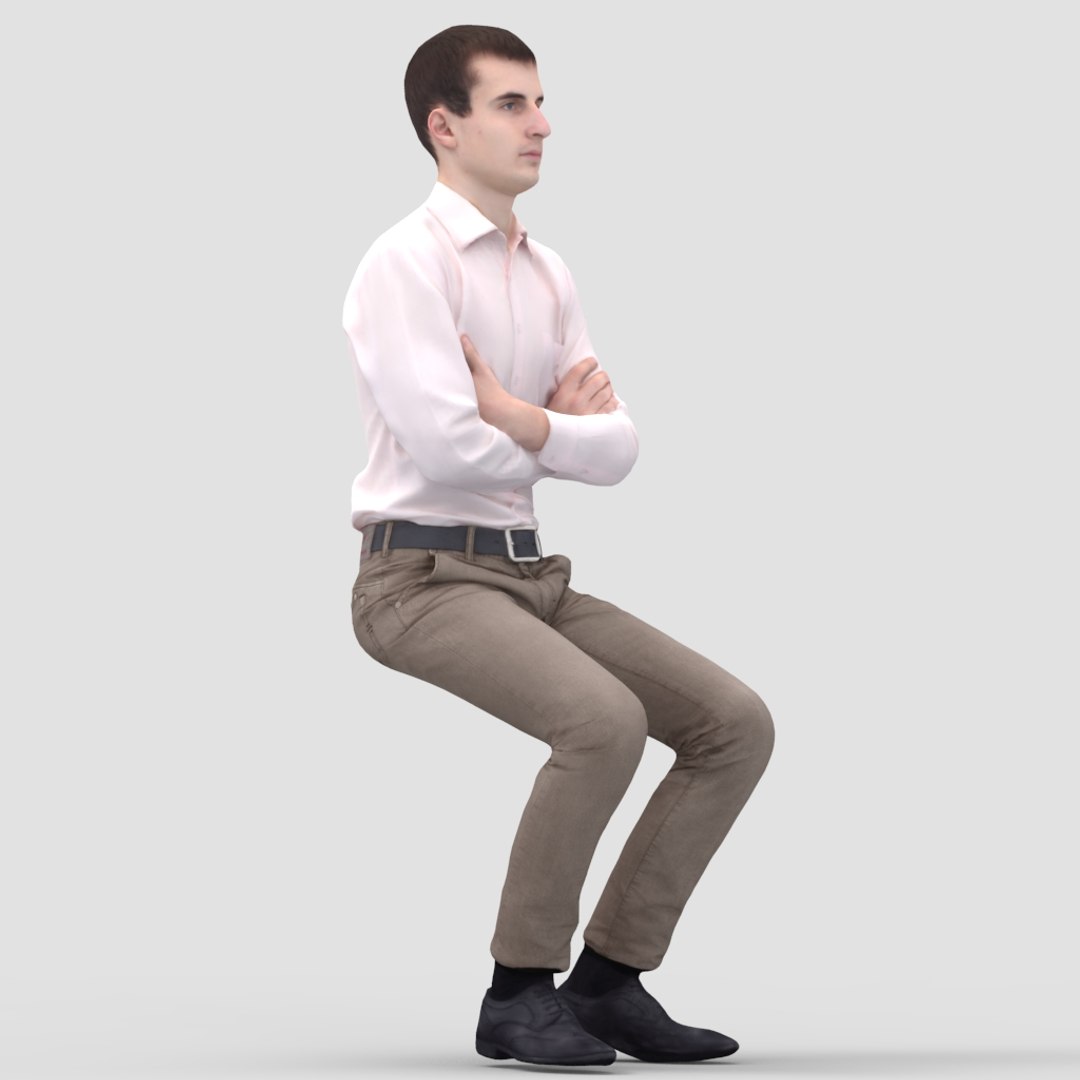 Realistic Human 3d 3ds