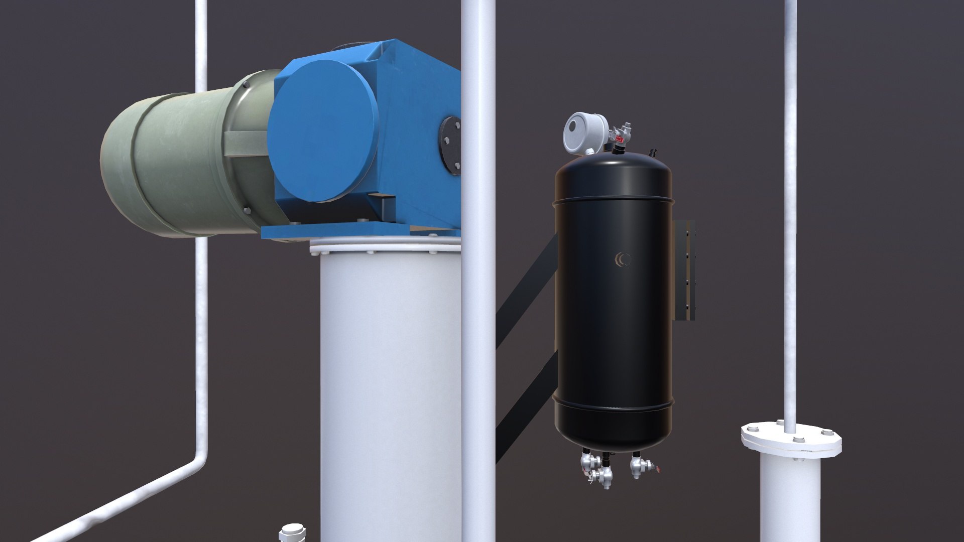 Reactor Tank Model - TurboSquid 2288897