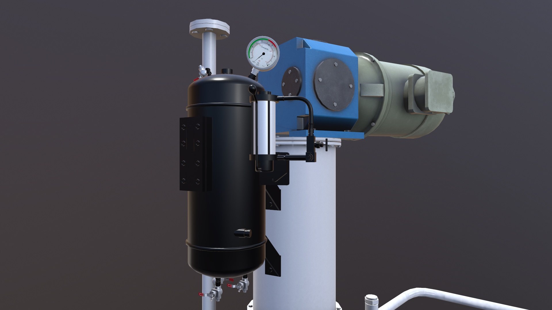 Reactor Tank Model - TurboSquid 2288897