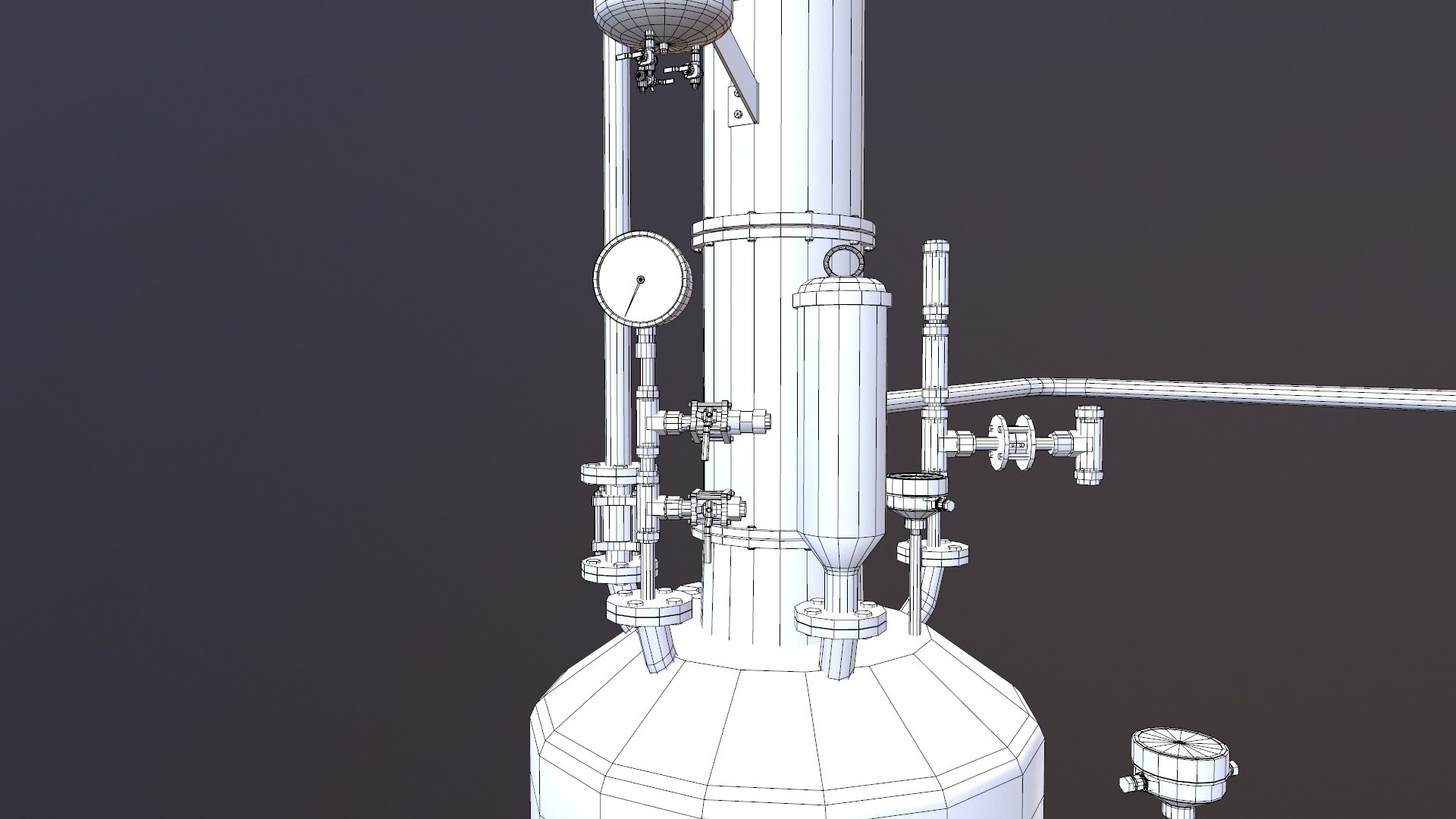 Reactor Tank Model - TurboSquid 2288897