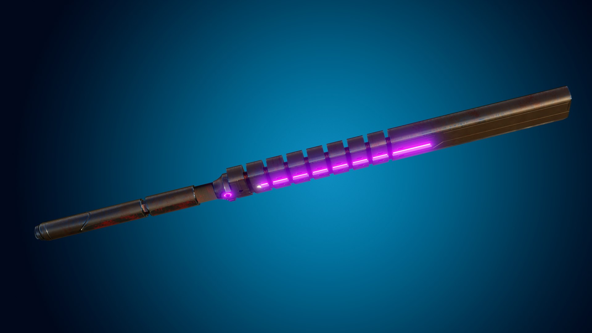 Energy Baton-Sword Low-Poly PBR Textures 3D Model - TurboSquid 1925403