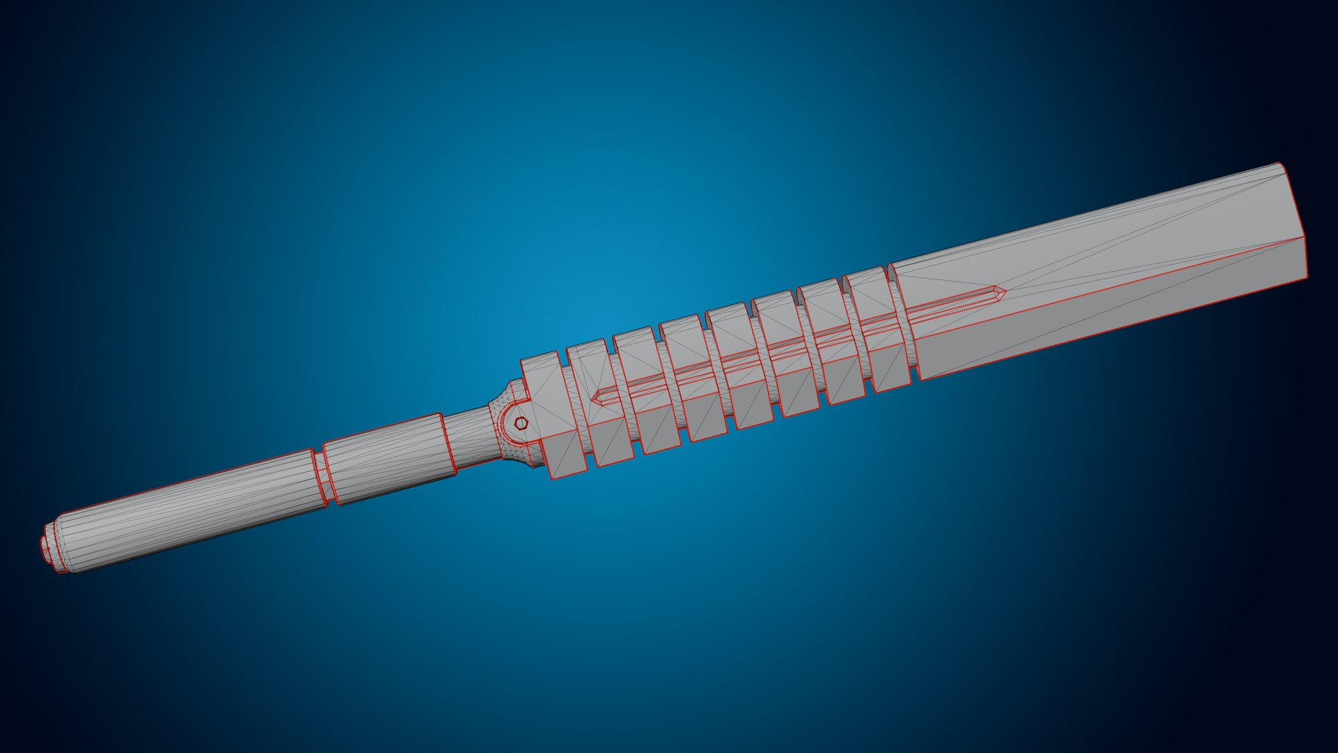 Energy Baton-Sword Low-Poly PBR Textures 3D Model - TurboSquid 1925403