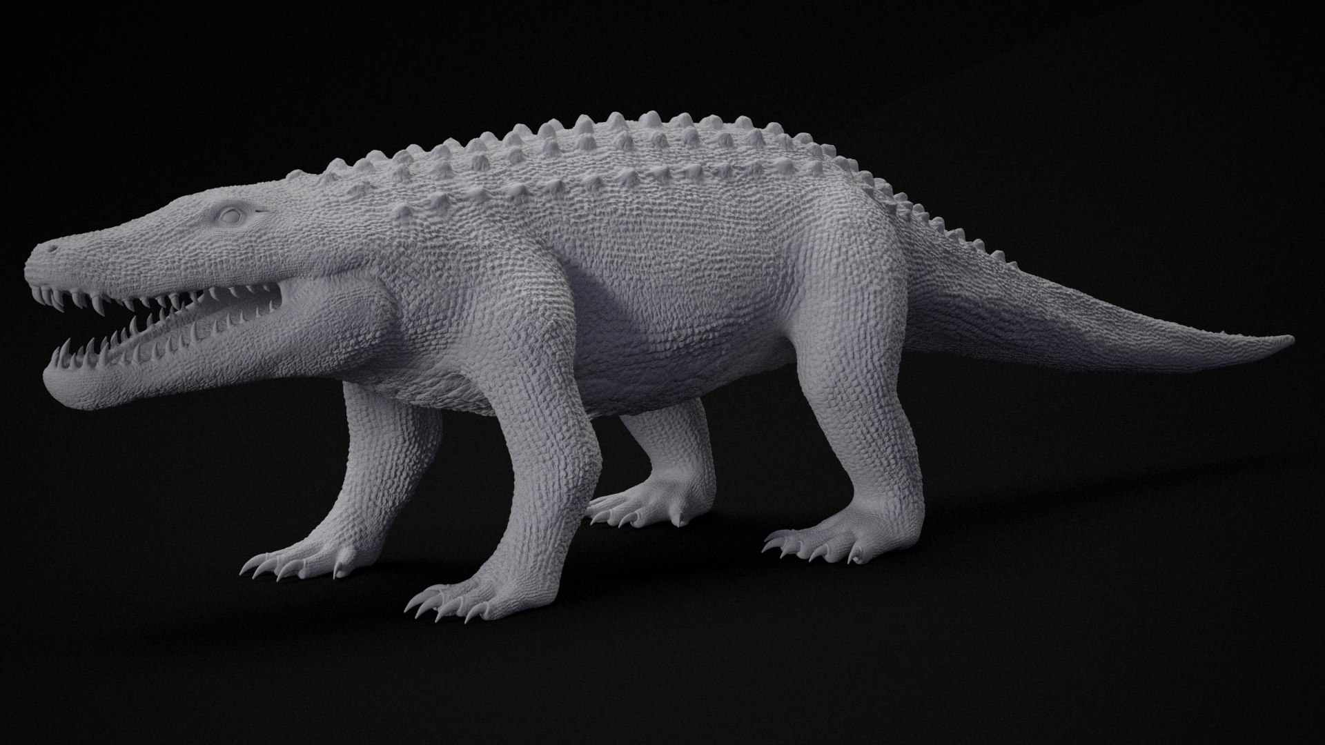 Extinct Mekosuchinae Quinkana 3D https://p.turbosquid.com/ts-thumb/s4/tva0Y1/xS/shotclay1copy/jpg/1734858515/1920x1080/fit_q87/ad7eb01e9262bd73e319269f4e453f91a658ccae/shotclay1copy.jpg