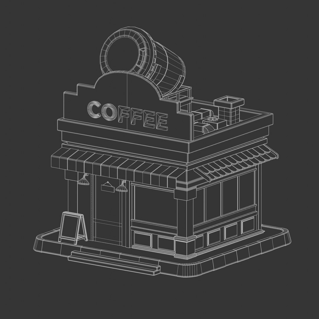 SImple Low Poly Coffee Shop 3D model https://p.turbosquid.com/ts-thumb/s4/tyJ1hg/tU/6/png/1657120804/1920x1080/fit_q87/1d0fef2ed214cd81b358a9c03c19da4866f12b3c/6.jpg