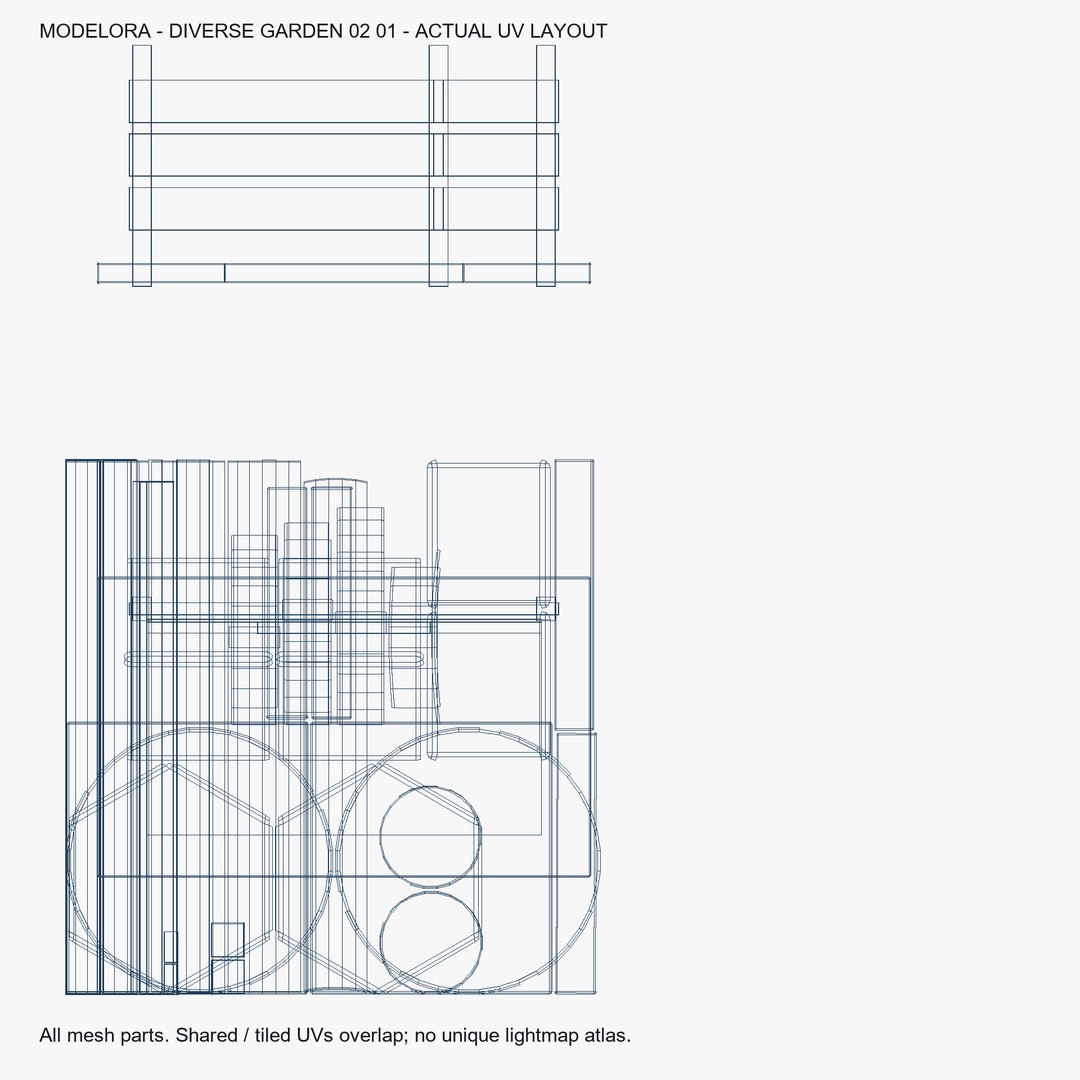 Garden Potting Table - Standard garden assembly 3D model https://p.turbosquid.com/ts-thumb/s4/u2W7rx/2x/07_uv_layout/jpg/1791827852/1920x1080/fit_q87/dd4441e11c8a60941668de0f70d1c89c3a23cf8c/07_uv_layout.jpg
