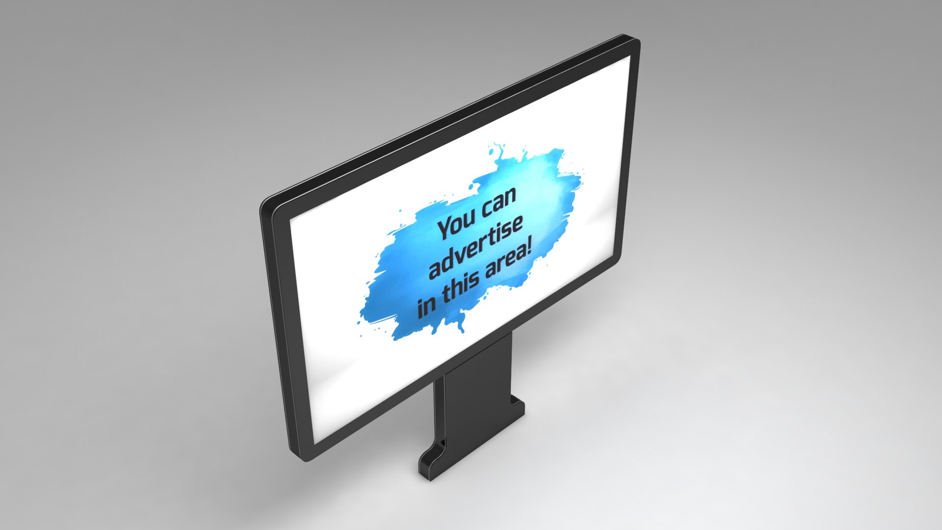 designed advertising billboard 3D model https://p.turbosquid.com/ts-thumb/s5/1C4Z8H/2sSE9X7W/r_04/jpg/1593503444/1920x1080/fit_q87/91c9328da6e1ee15ad61e01d4adbd55faac9d0f9/r_04.jpg