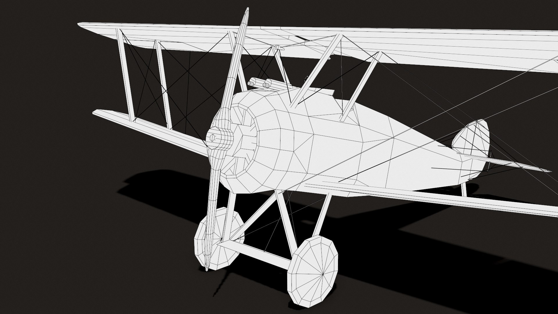 3D sopwith camel ww1 airplane model - TurboSquid 1460538