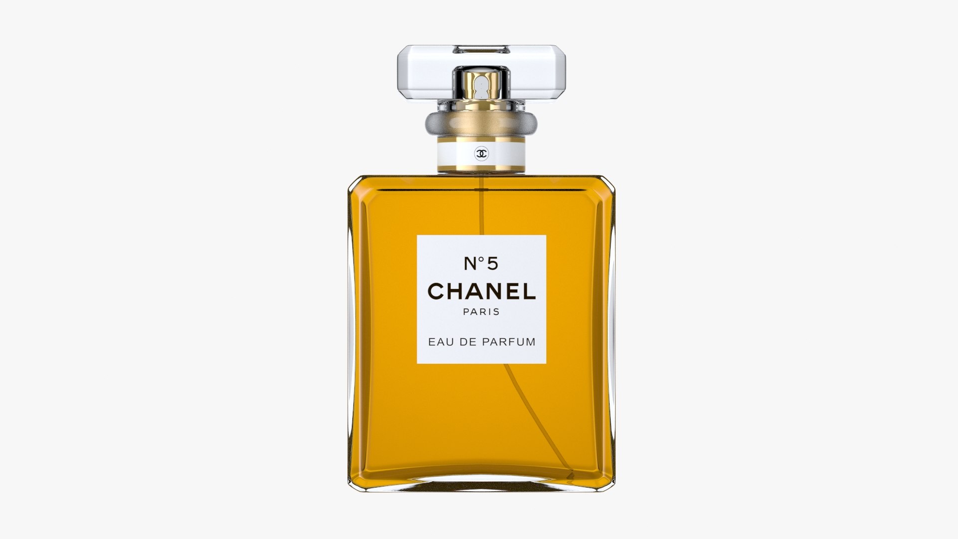 3D Chanel No 5 Perfume Bottle model - TurboSquid 1864797