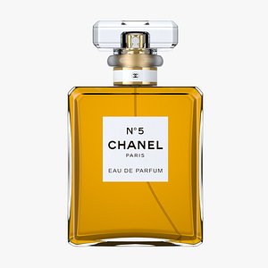 3D Chanel No 5 Perfume Bottle model