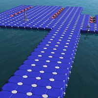 Walking Dock Floating Pontoon