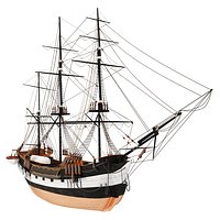 Old ship Beagle model