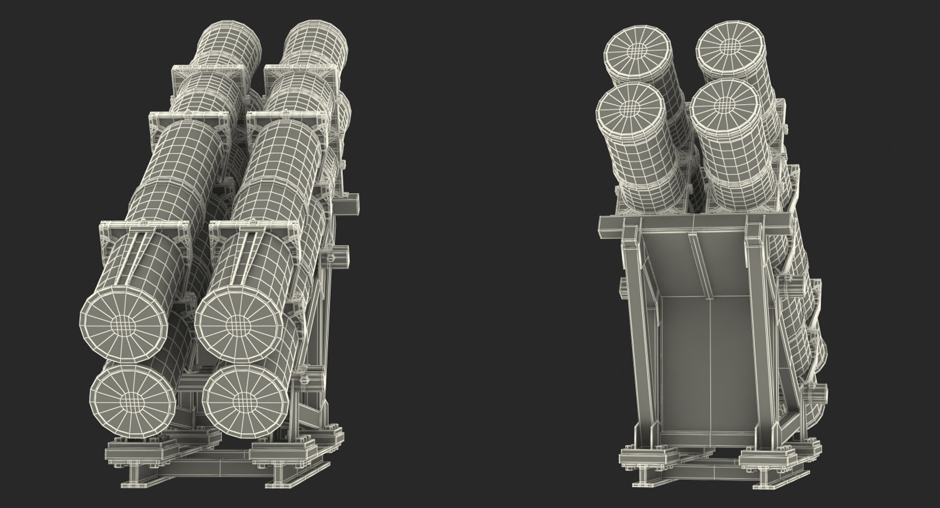 3D mk 141 missile launching - TurboSquid 1394295