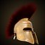 古代ギリシャのヘルメットコレクション低高ポリ