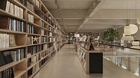 Book Store interior
