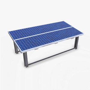 Solar Panel Low-poly PBR
