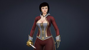 3D model Katerina