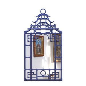 pagoda mirror 3D model