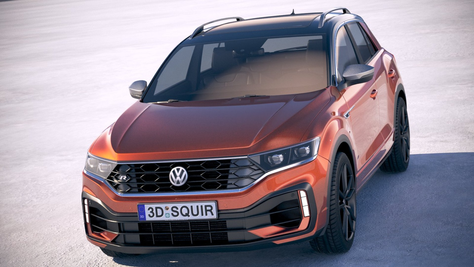 3D Model Volkswagen T-roc R - TurboSquid 1461128