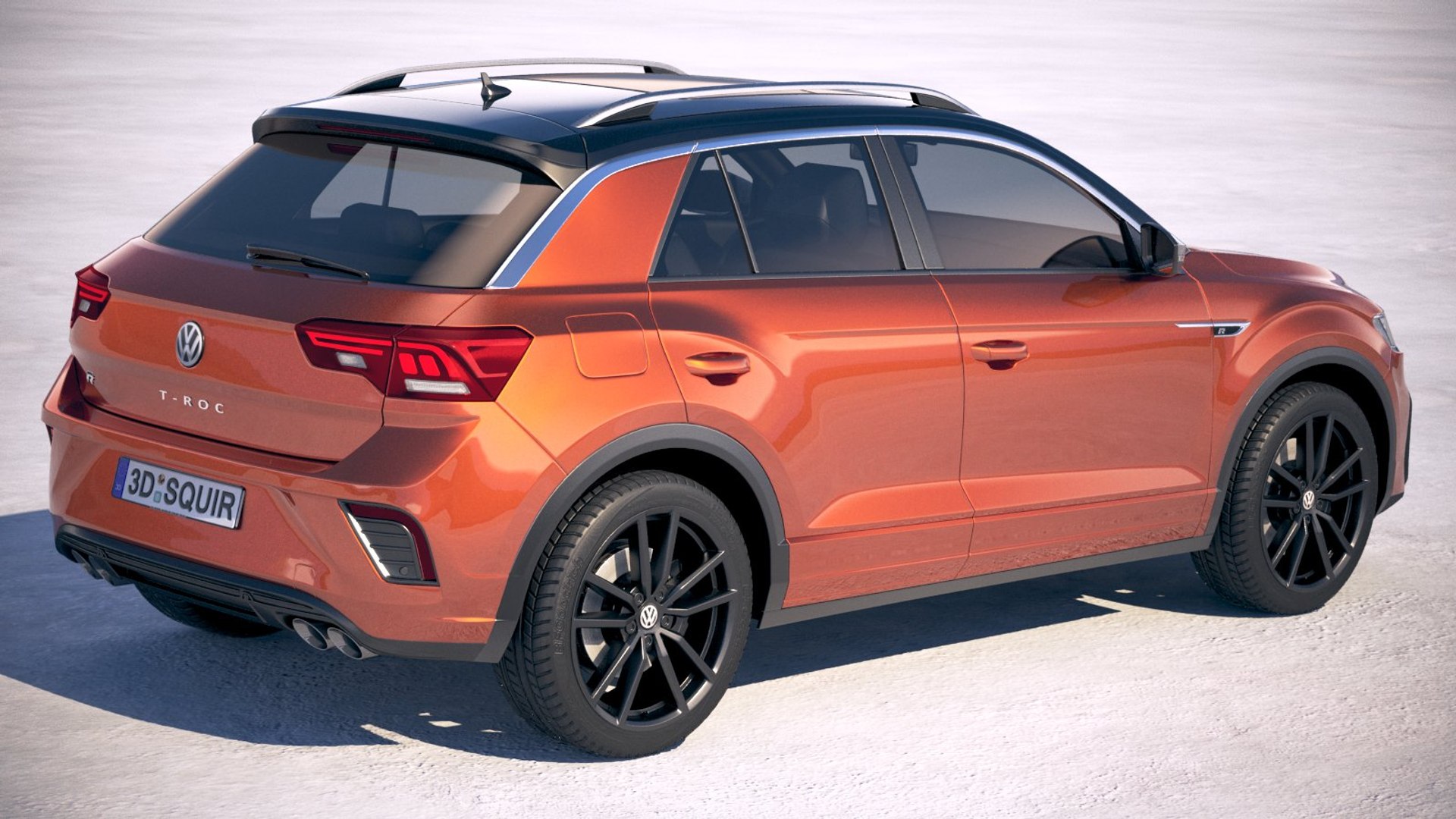 3D Model Volkswagen T-roc R - TurboSquid 1461128