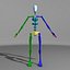 rigged character 3d max