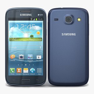 3d model samsung galaxy core metallic