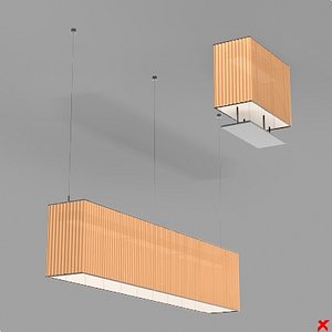 lamp hanging 3d 3ds